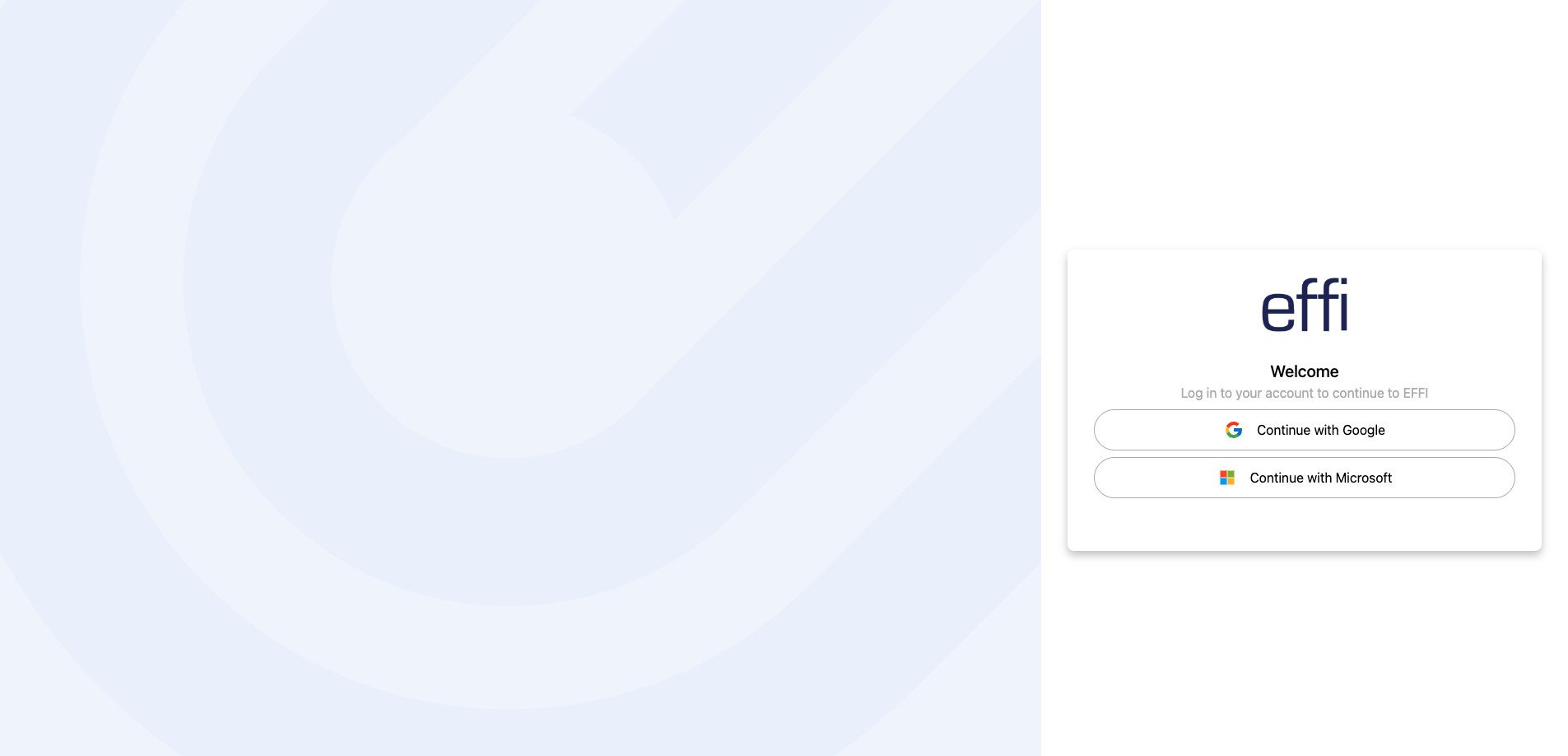Provider sign-in prompt